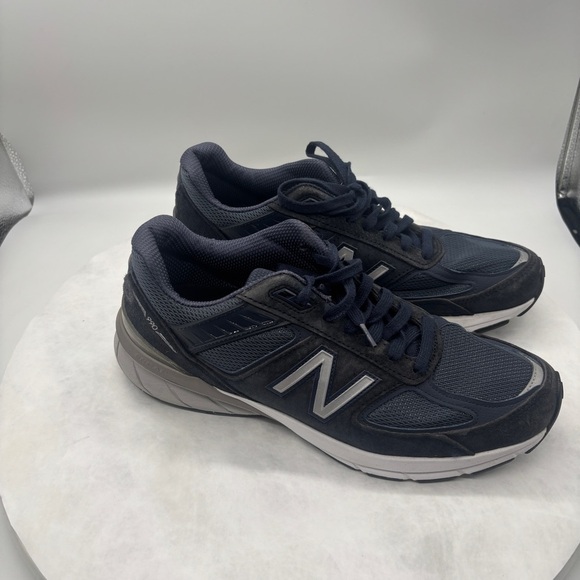 New Balance 990V5 made in USA Blue Athletic Shoes with Mesh Upper Size 10.5 main image 9